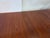 Mid- Century Danish Modern Teak Dining Table Round Opens Oval 105 Inches With 3 Leaves For Sale - Image 10 of 18