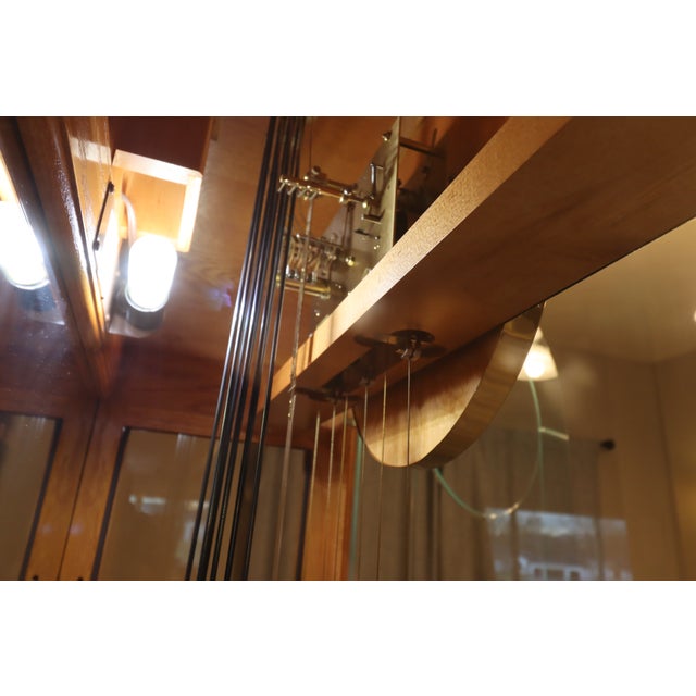 Howard Miller “Eternity Ii” Curio Grandfather Clock, Model 610-683 For Sale - Image 16 of 18