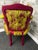 Hollywood Regency Late 20th Century Custom Hollywood Regency - Accent Chair Hot Pink/Lime Green Faux Fur For Sale - Image 3 of 4