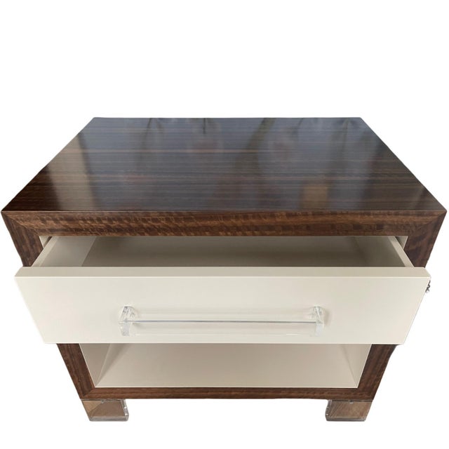 A refined contemporary lamp table designed by Paris-based designer Jean-Rémy Couradette. The Dinah table is defined by its...