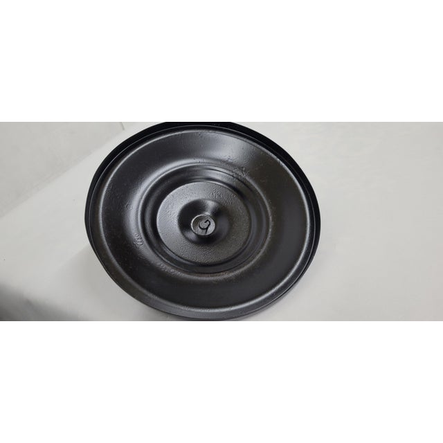 Mid-Century Modern 1960s Hendryx Style Cylinder Bird Cage on Hairpin Legs For Sale - Image 3 of 10