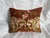 This decorative pillow is created from a genuine antique French Aubusson tapestry dating to the mid-19th century,...