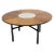 Harvey Probber Walnut and Travertine Marble Table For Sale