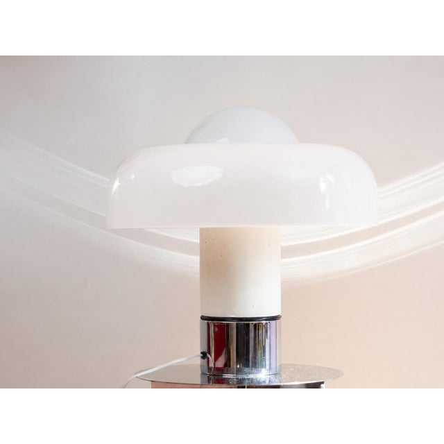 Late 20th Century Vintage Italian Table Lamp Brumbury by Luigi Massoni for Guzzini, 1970s For Sale - Image 5 of 16
