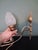 Vintage French Floreal Wall Lamp, 1920 For Sale - Image 3 of 7