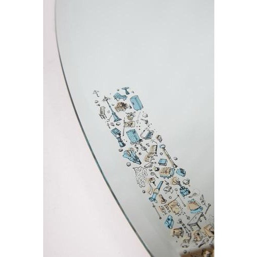 Zanotta Sosia Mirror by Ugo La Pietra for Zanotta For Sale - Image 4 of 8