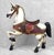 Mid 20th Century Vintage 24" Traditional Folk Art Hand Painted Carousel Horse For Sale - Image 5 of 12