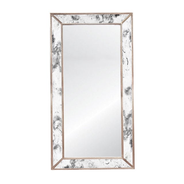 New special order item. Not vintage. A modern glamour essential, the Dion floor mirror features an antique finish that's a...