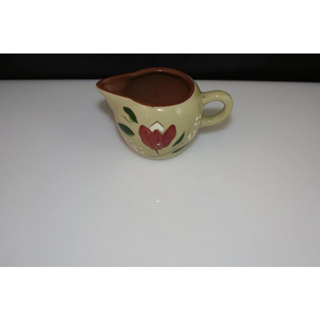 Vintage Stangl Pottery Magnolia Pattern Hand Crafted Creamer The Stangl Magnolia pattern was designed by Kay Hackett and...