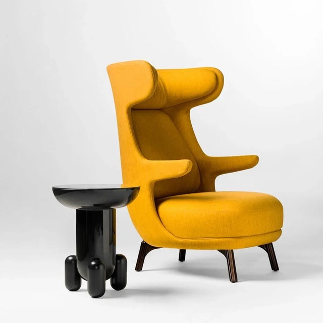 Yellow Fabric Dino Armchair by Jaime Hayon For Sale - Image 11 of 17