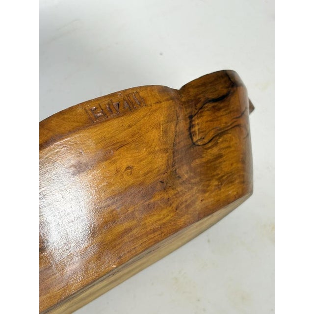 1960s Vintage French Wooden Fruit Basket, 1960 For Sale - Image 5 of 12