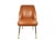 Rare Campanula chairs designed by Carlo Pagani and produced by Arflex in the 1952. The 2 chairs are made from a brass leg...