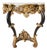 19th Century Napoleon III Ebonized & Giltwood Console Table For Sale