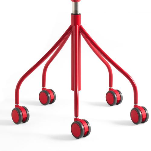 Red Binaria Stools by Jordi Badia and Otto Canalda for BD Barcelona, 2010, Set of 2 For Sale - Image 3 of 12