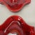 Red Ceramic Fat Lava Wall Lights from Hustadt Lights, Germany, 1970s, Set of 2 For Sale - Image 9 of 18