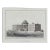 Antique French Engraving of the United States Capitol For Sale