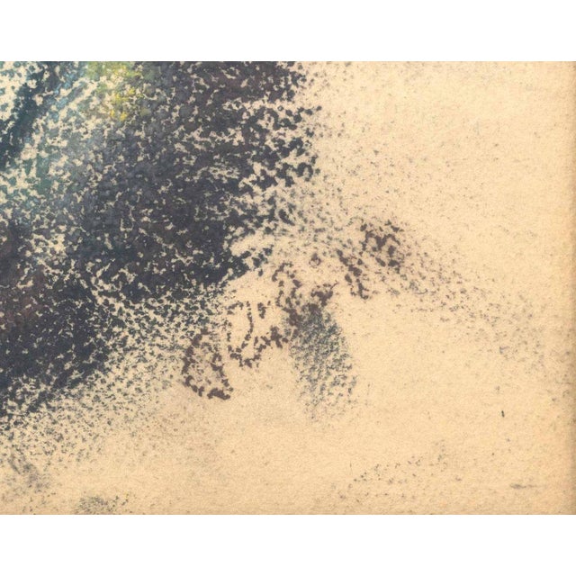 Mid 20th Century Robert Philipp "Vase of Flowers" Pastel on Paper For Sale - Image 5 of 11