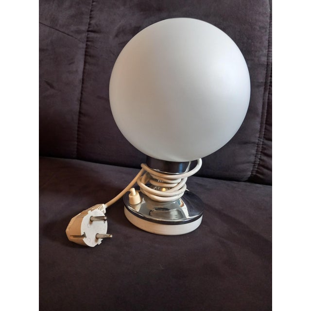 Metal Vintage Austrian Table Lamp, 1970s For Sale - Image 7 of 8