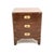Vintage Military Campaign Style Chest of Drawers, 1930 For Sale - Image 9 of 9