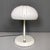 Mid-Century Modern Italian Round White Table Lamp from Stilnovo, 1960s For Sale - Image 6 of 16