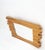 Light Solid Walnut Arts and Crafts Style Mid-Century Modern Wall Mirror For Sale - Image 11 of 12