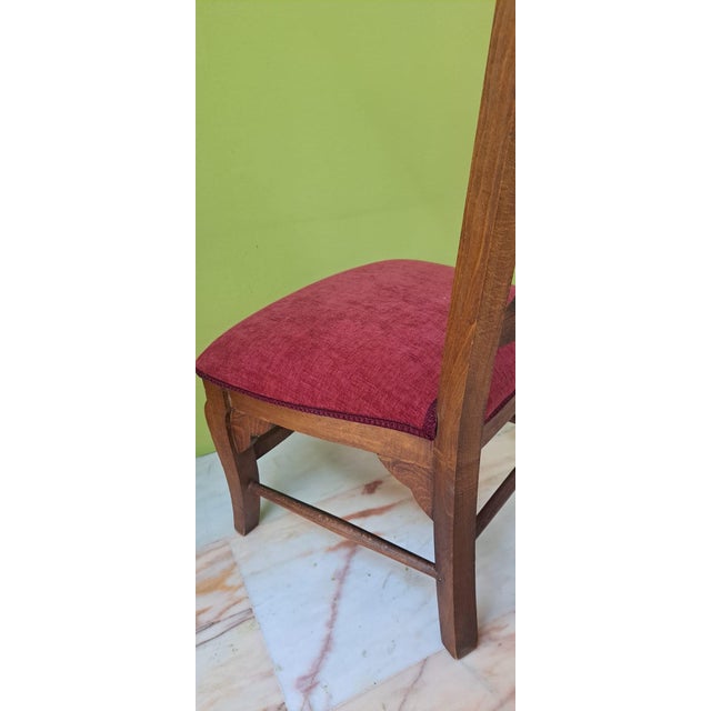 Vintage Spanish Monastery Prayer Chair, 1940 For Sale - Image 6 of 11