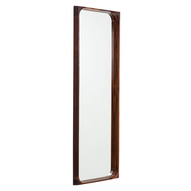 Wall Mirror in Rosewood by Niels Clausen for NC Møbler, Denmark, 1960s For Sale - Image 13 of 13