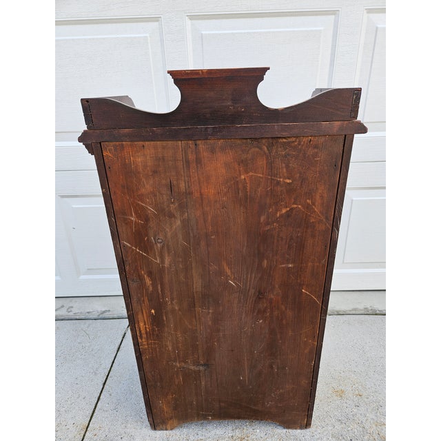 Antique Wooden Open Bookcase - Adjustable Shelf For Sale - Image 18 of 18
