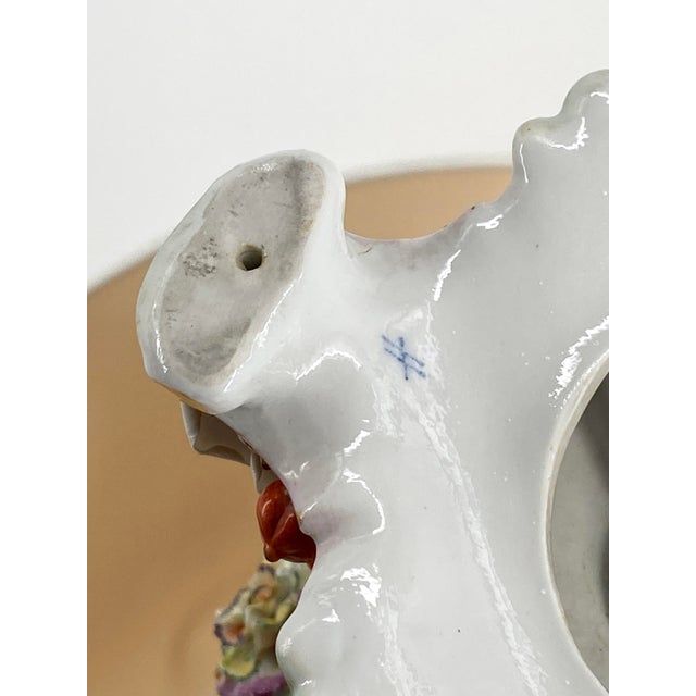 Baroque-Style Table Lamp from Sitzendorf Porcelain Factory, 1890s For Sale - Image 14 of 18