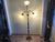 1960s Three-Armed Floor Lamp with 3 Light Points Glass Lampshades, 1960s For Sale - Image 5 of 18