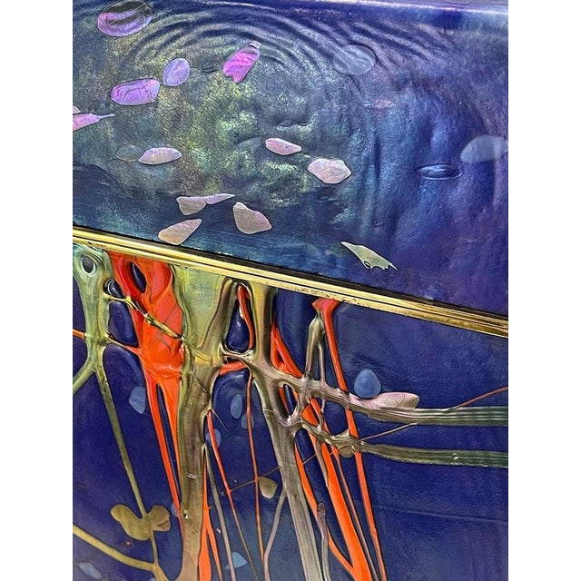 Art Glass Box by Jack Ink, 1980s For Sale - Image 4 of 12