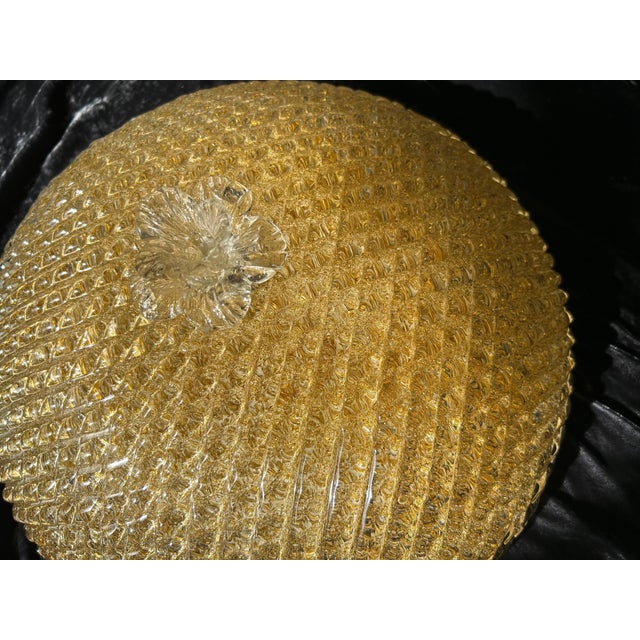 Murano Ceiling Lights, 1980s, Set of 3 For Sale - Image 17 of 18