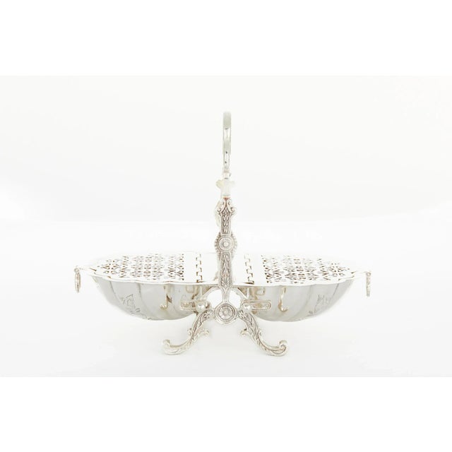 English Antique English Silverplate Tableware Piece For Sale - Image 3 of 13