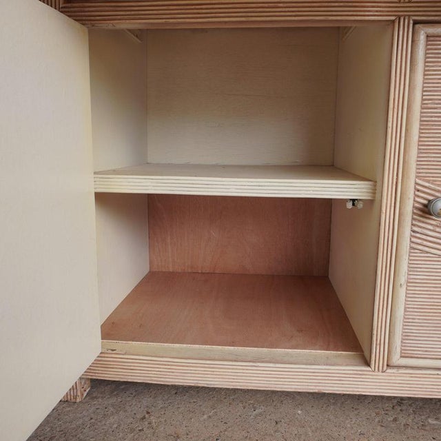 Vintage Pencil Reed Sideboard For Sale - Image 12 of 16