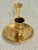 American 1984 Solid Brass Chamberstick Candle Holder for the Shelburne Museum For Sale - Image 3 of 8