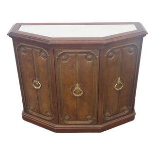 Hollywood Regency Small Console Cabinet 6647 For Sale