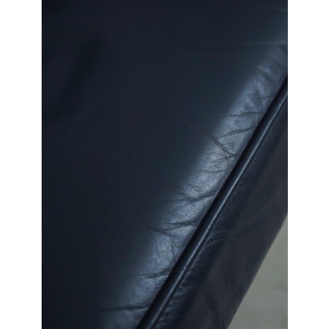 Hancock and Moore Chippendale Style Leather Wingback Chair For Sale - Image 13 of 18