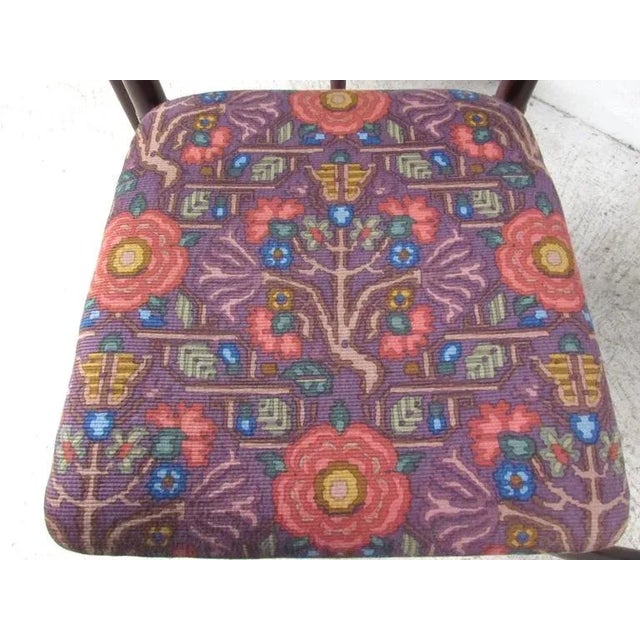 Brown Italian Modern Dining Chairs by Eugenio Gerli For Sale - Image 8 of 11