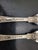 Silver London 19thc Queens Pattern Sterling Silver 7" Salad Fork Griffin Mono Set of 6 For Sale - Image 8 of 9