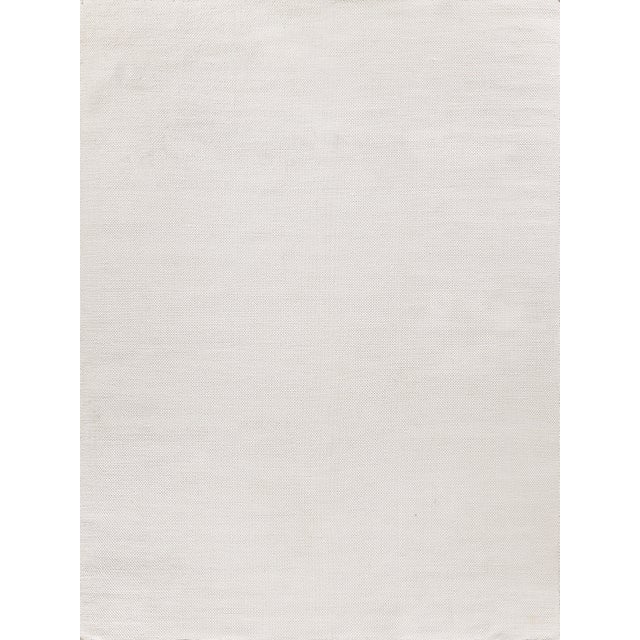 Transitional Exquisite Rugs Rhodes Handmade PET Yarn Ivory Rug-9'X12' For Sale - Image 3 of 3