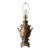Antique Large Middle Eastern Brass Samovar Lamp, Marked, Functional For Sale