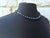 Early 21st Century Burmese Blue Sapphire Beaded Necklace With 14k Gold Clasp For Sale - Image 5 of 9