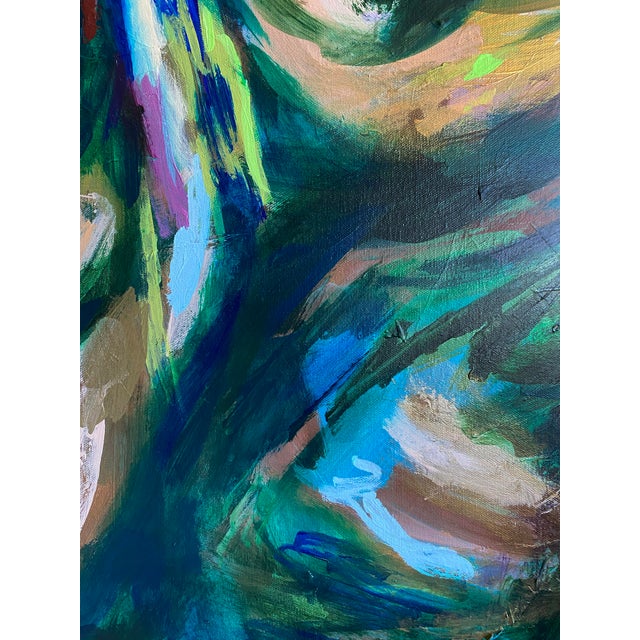 Textile "Shadow Work" 2026 Original Painting by Jessalin Beutler For Sale - Image 7 of 7