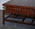 Faux Bamboo Pagoda Coffee Table with Drawers from Maitland & Clascoe, 1950s For Sale - Image 3 of 15