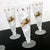 Glass Mid-Century Modern Cavalcade by Libbey Galloping Horse Cocktail Glasses Gold White Pilsner Tom Collins For Sale - Image 7 of 13