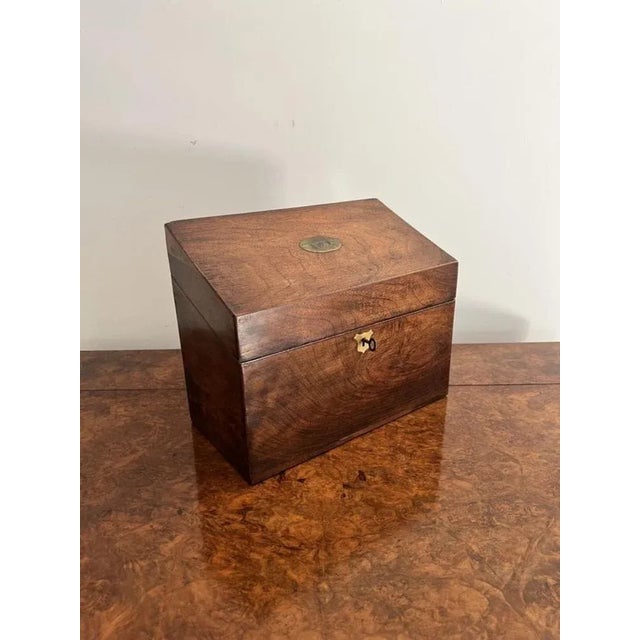 Victorian Rosewood Stationary Box, 1880s For Sale - Image 3 of 9