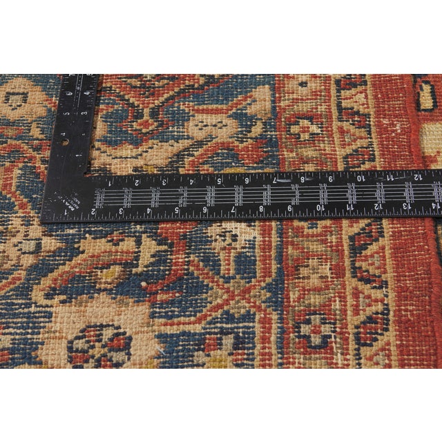 Textile Late 19th Century Persian Sultanabad Rug, 08'10 X 11'09 For Sale - Image 7 of 10