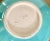 Early 21st Century Modern Square Footed Studio Bowl With Turquoise Outside and Fish Scale Cream Inside Glaze For Sale - Image 5 of 6