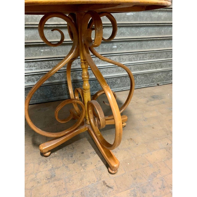 Thonet bistro table – late 19th century bohemian design A rare Thonet table, designed and produced on commission for a...