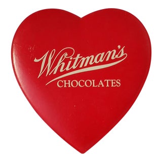 Valentines Chocolate Heart Shop Sign #1, 1940s For Sale